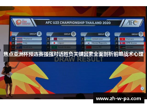 焦点亚洲杯预选赛强强对话胜负关键因素全面剖析前瞻战术心理 焦点亚洲杯预选赛强强对话胜负关键因素全面剖析前瞻战术心理